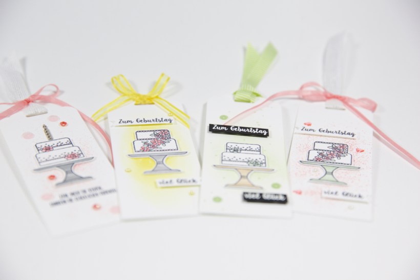 Geburtstagsanhänger mit Stampin' Up!