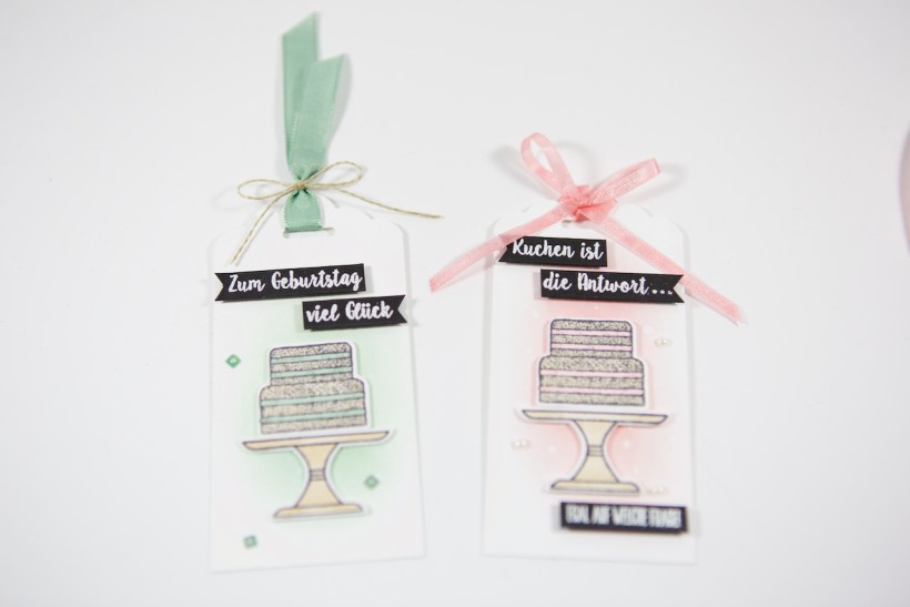 Geburtstagsanhänger mit Stampin' Up!