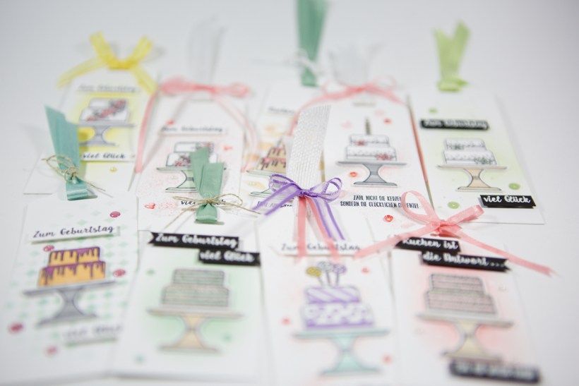 Geburtstagsanhänger mit Stampin' Up!