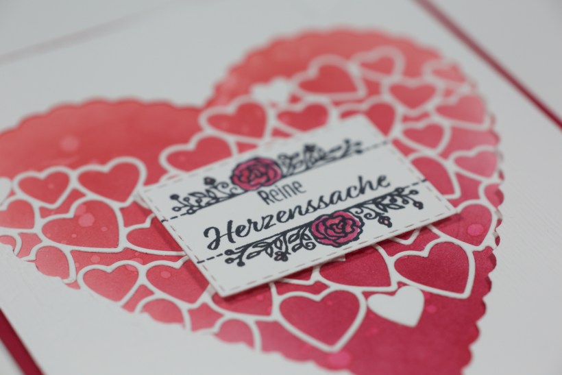 Valentinskarte mit Stampin' Up!