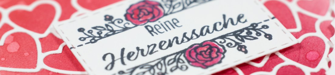 Valentinskarte mit Stampin' Up!