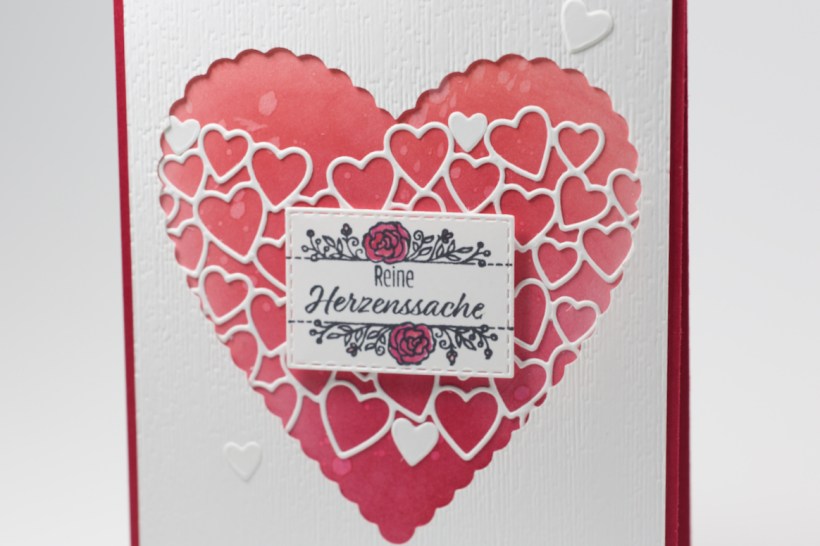 Valentinskarte mit Stampin' Up!