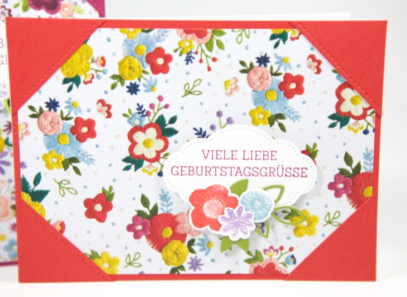 Notizbuchkarten mit Stampin' Up!