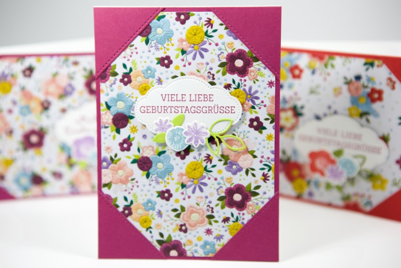 Notizbuchkarten mit Stampin' Up!