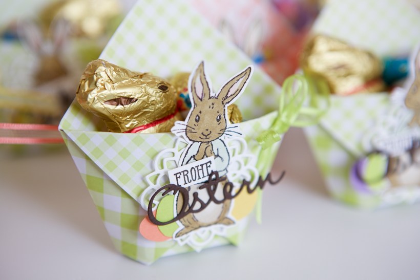 Osterkörbchen mit Stampin' Up!