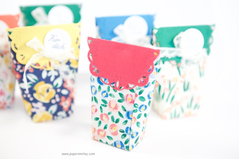 Goodiebags aus Designerpapier von Stampin' Up!