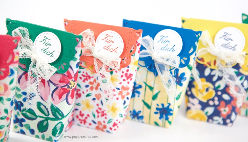 Goodiebags aus Designerpapier von Stampin' Up!