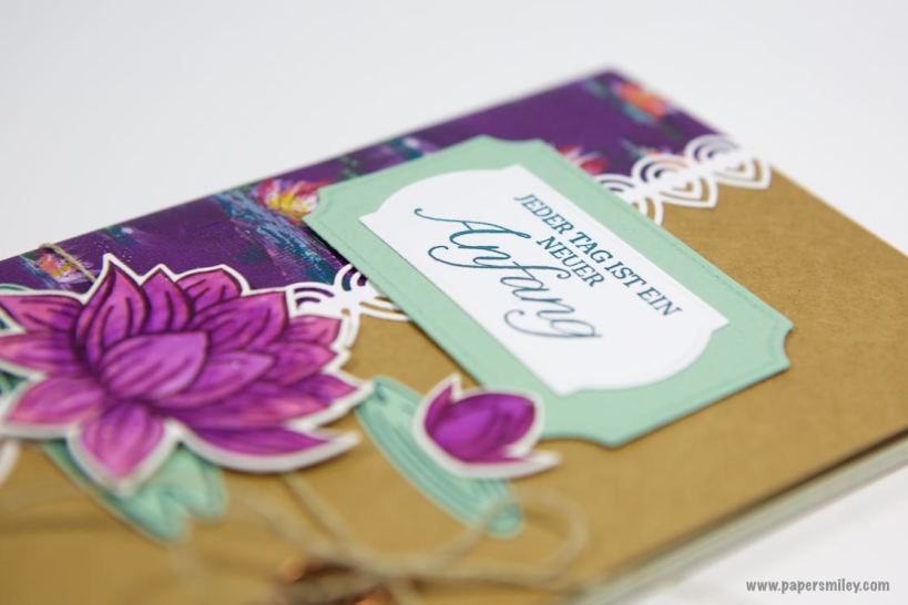 Travellers Notebook-Einlagen mit Seerosen von Stampin' Up!